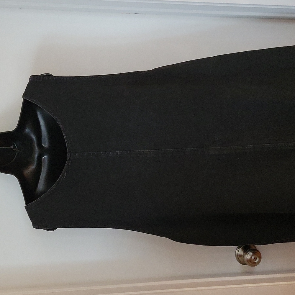 PLUS FACTOR RIGID DENIM DRESS - Picture 3 of 9